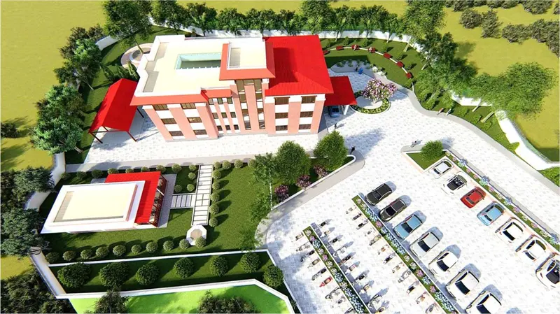 Administrative Building, Patarasi — 3D design view